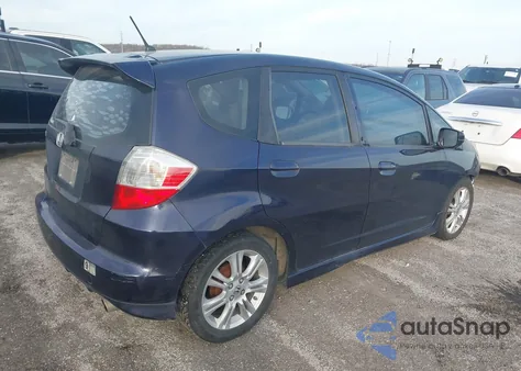 2009 Honda Fit Sport from USA, damaged, VIN JHMGE88409S075206